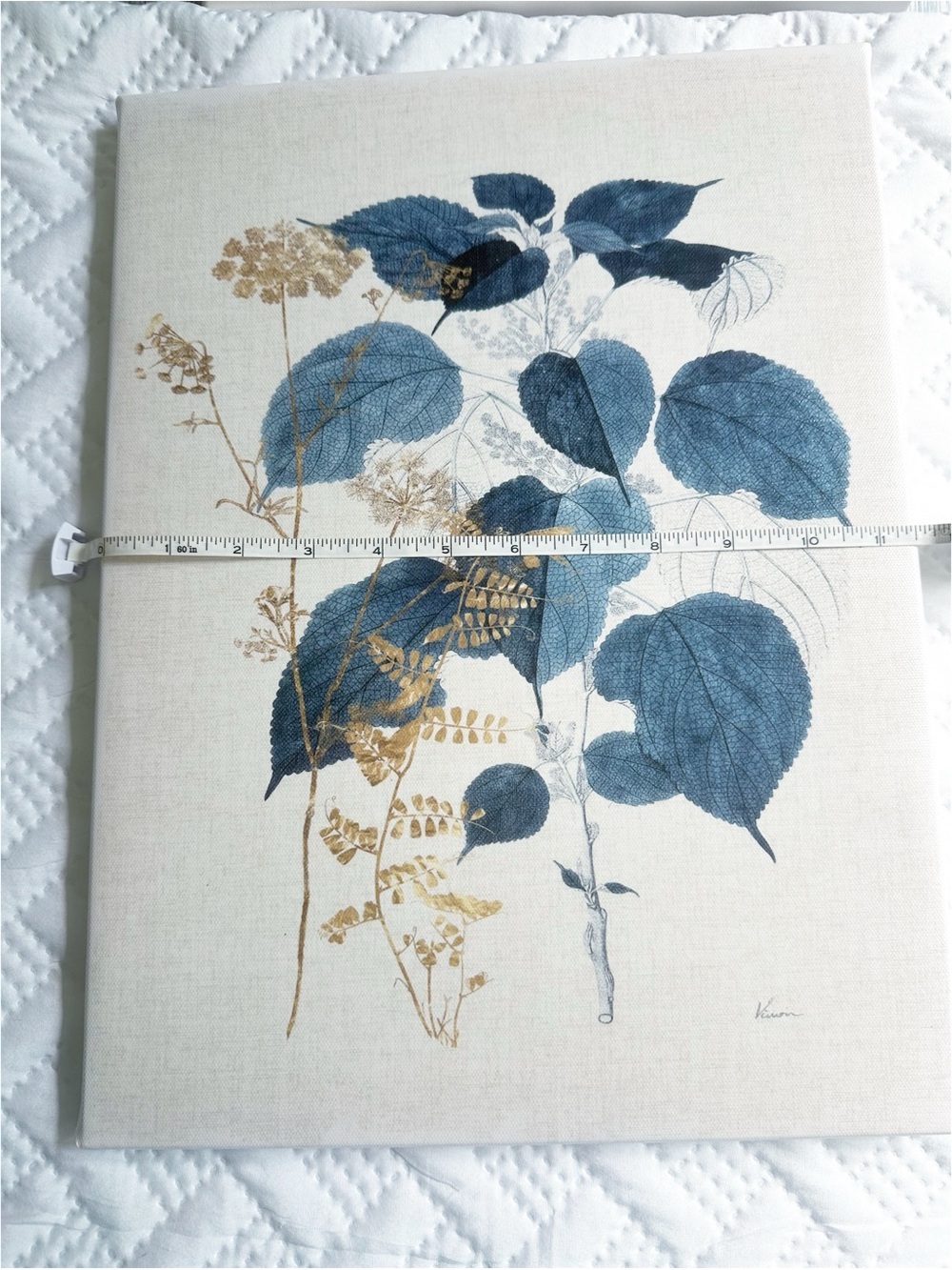 3 Piece Floral Canvas Prints Size 15.5”x 11.5” each - Picture 10 of 10